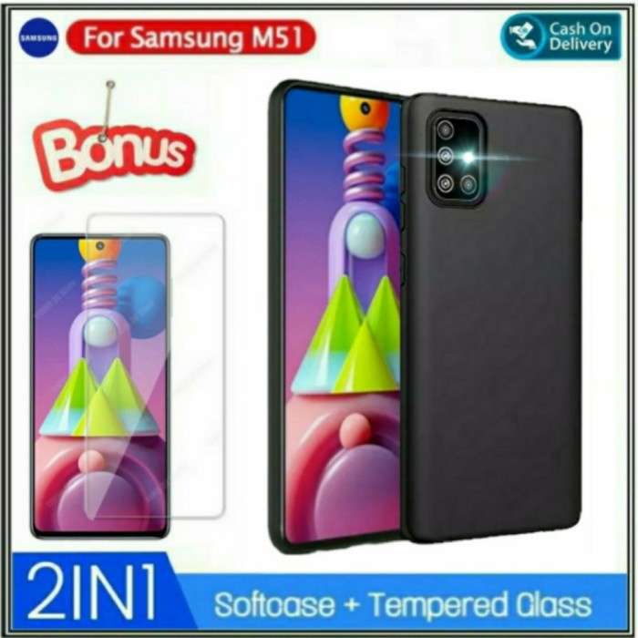 Soft Case Samsung Galaxy M51 2020 Casing Hp Ultraslim Samsung M51 2020
