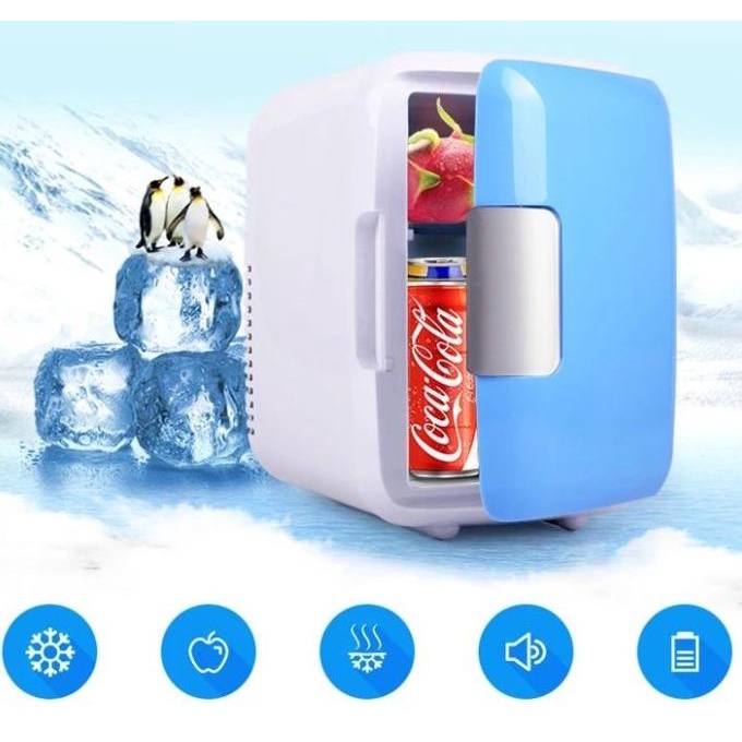 *#*#*#] KULKAS Portable MOBIL mini fridge lemari pendingin cooler box kecil 4L