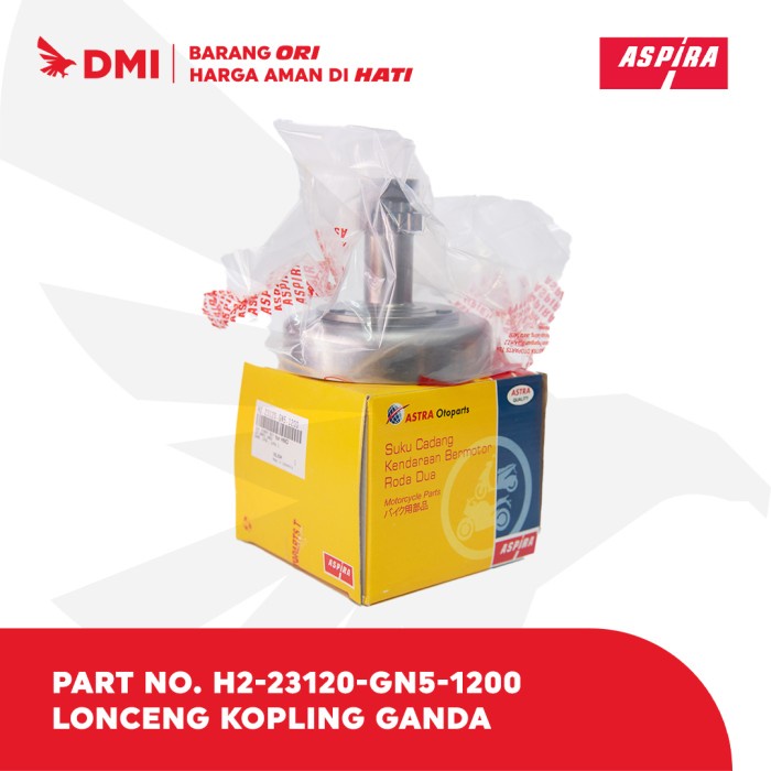 LONCENG KOPLING GANDA GRAND, SUPRA X ASPIRA H2-23120-GN5-1200