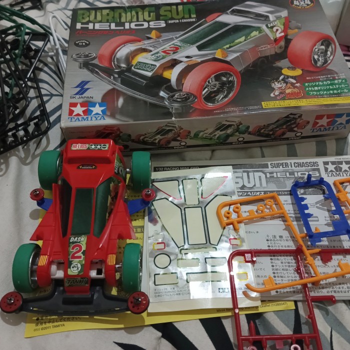 TAMIYA burning sun helios 100% ORIGINAL TAMIYA Chassis super 1