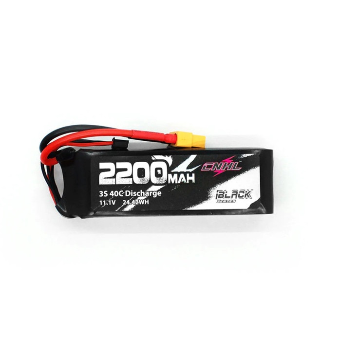 Cnhl Black Series 2200Mah 3S 11.1V 40C Lipo Battery With Xt60 Plug
