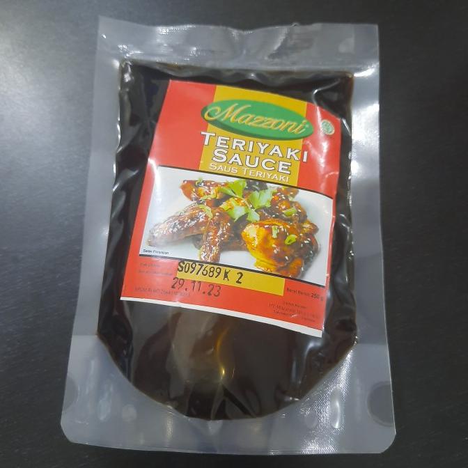 

+++++] Mazzoni Teriyaki Sauce 250gr/Saus Teriyaki 250gr Mazzoni Teriyaki 250g