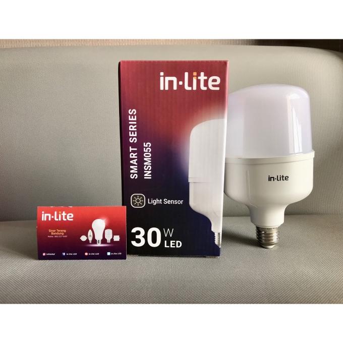 /////] LAMPU LED CAPSULE SENSOR CAHAYA INLITE 30W 30 WATT - INSM055