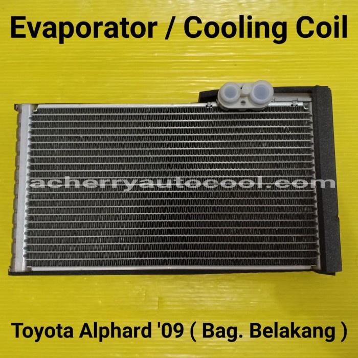Evaporator / Cooling Coil Toyota Alphard '09 (Bag. Belakang) Kode Hv340