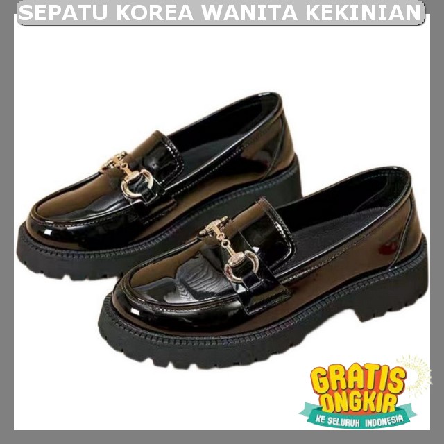 Sepatu Remaja Perempuan Kekinian Seoatu Wanuta Korea Impor Premium Sepatu Docmart Wanita Korean Styl
