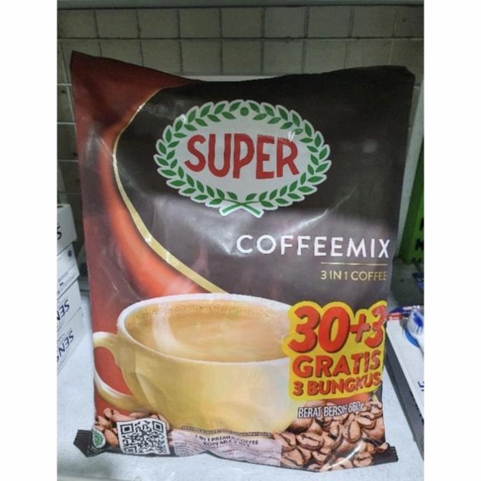 

super coffeemix instant 3in1 / kopi malaysia sachet