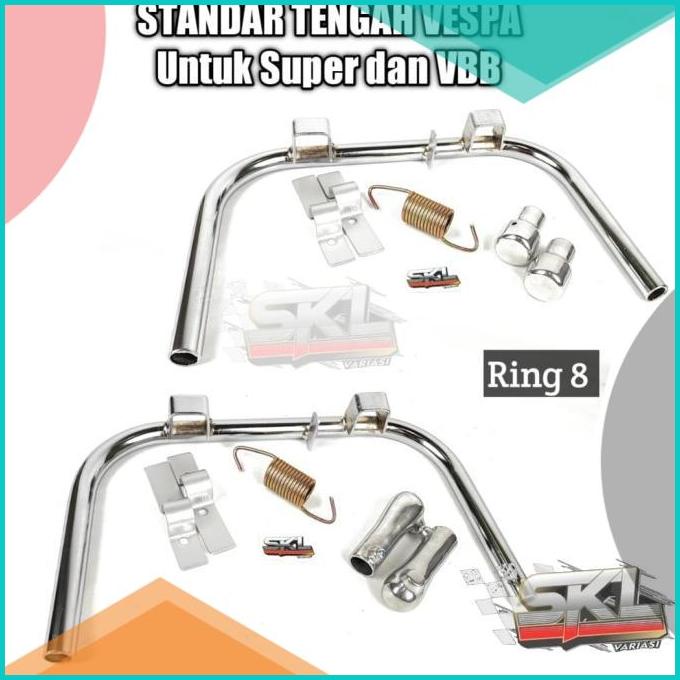 Standar Tengah Vespa Super VBB Ring 8 Standar Tengah Standar Dua Vespa