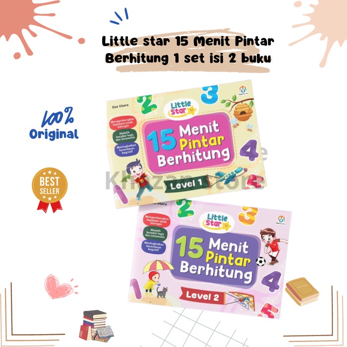

[SALE MURAH] Buku little star 15 Menit Pintar Berhitung ziyad LIMITED EDITION
