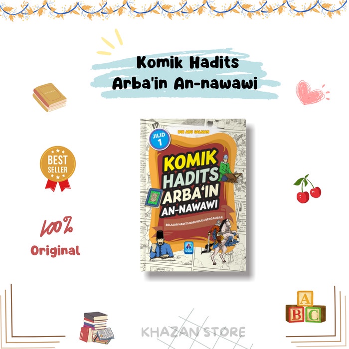 

[SALE MURAH] komik hadits arba'in an-nawawi ahlan EKSLUSIF