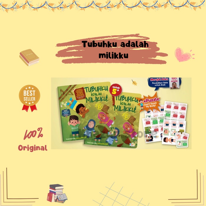 

[SALE MURAH] buku tubuhku adalah milikku KOMPLIT