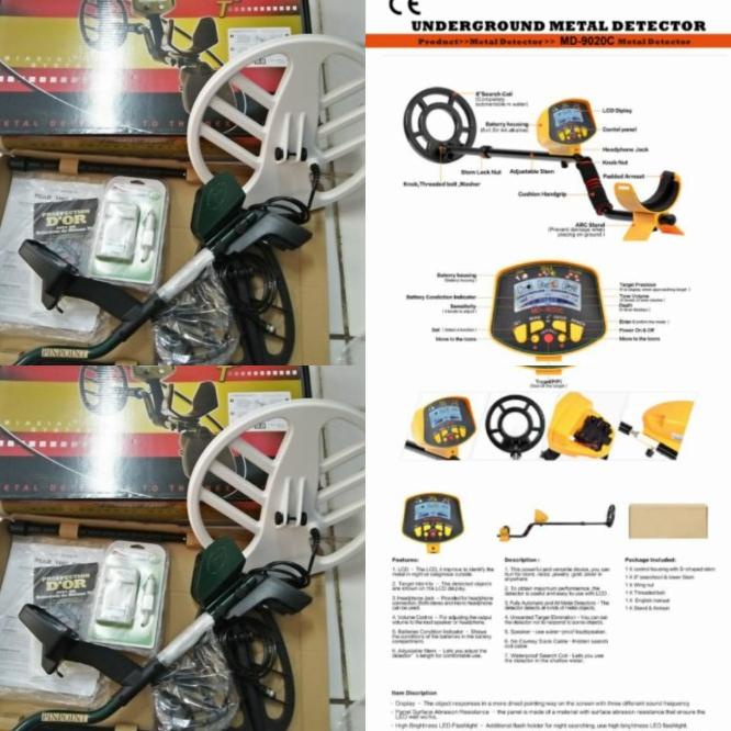 Jual Metal Detector T2 Alat Pendeteksi Emas Dan Logam