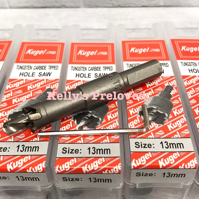 

Kugel Hole Saw Tct 13 Mm - Mata Bor Stainless Original !!!