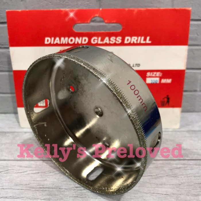 

Kugel Hole Saw Kaca 100Mm - Mata Bor Holesaw Kaca 100 Mm Original !!!