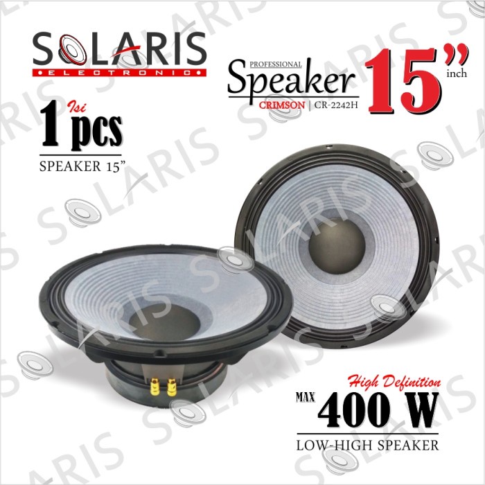 Speaker Woofer 15 Inch Model Jbl Crimson Cr-2242H