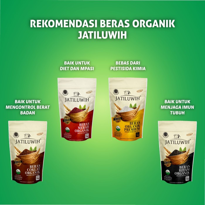 

Jatiluwih Organic Rice Organik Putih - Paket 2 X 1 Kg