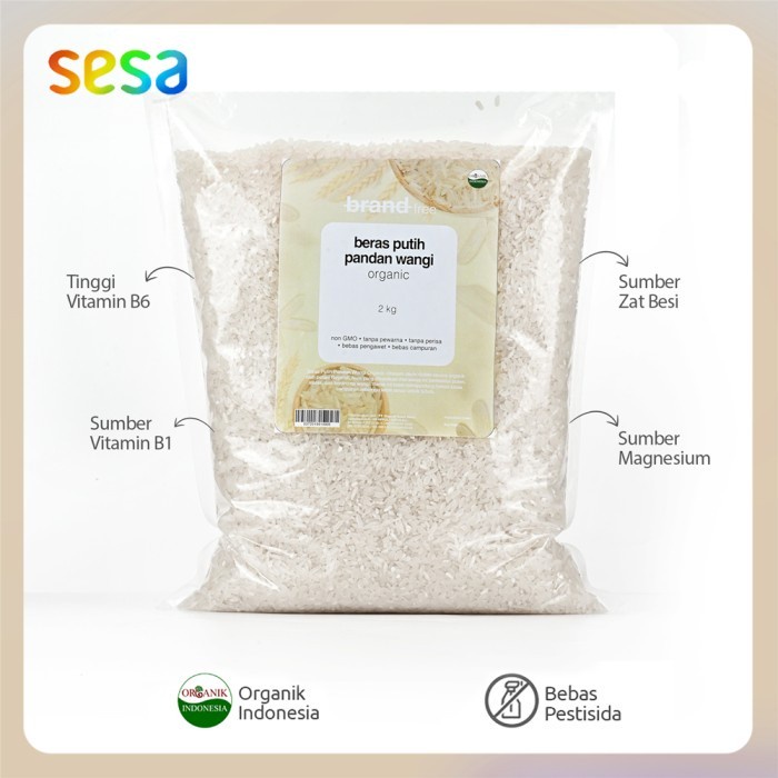 

Brandfree - Putih Panwangi Organik 2 Kg