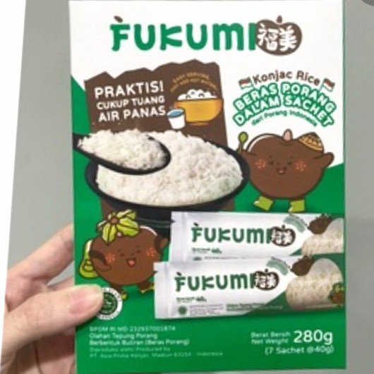 

Fukumi Konjac Rice Porang 280 Gr Porang