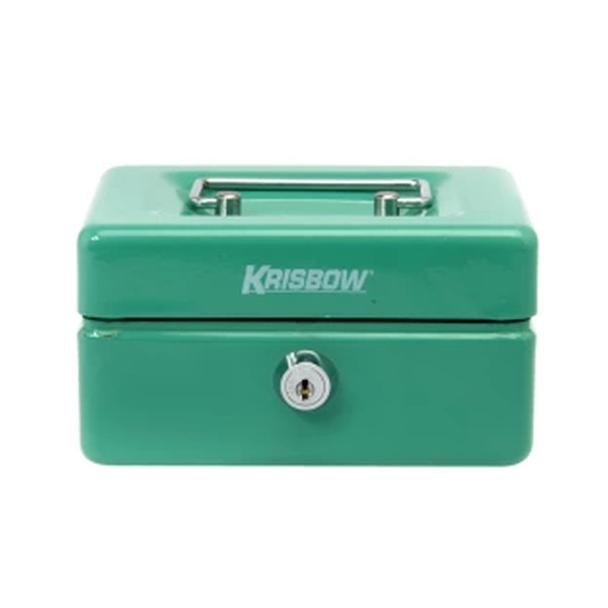 Cash Box - Deposit Box - safety box 6 inch - Mini Krisbow Arival