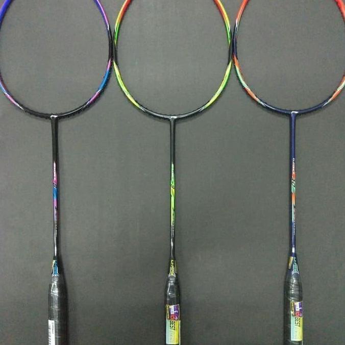 Raket Badminton Lining G-Force 8-9-10 Satu Set Tas Senar Grip Original Terbaik
