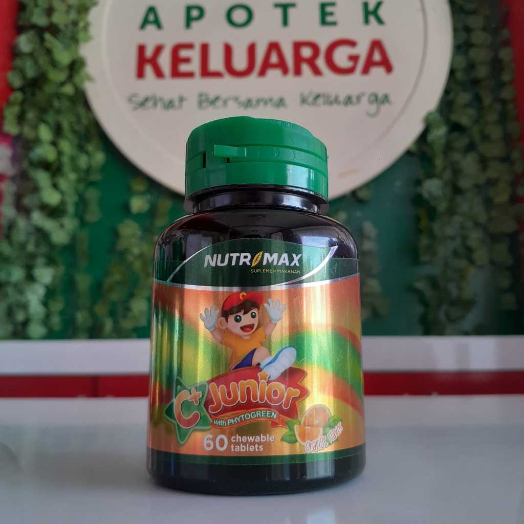 Nutrimax C Plus Junior With Phytogreen 60 Tablet Kunyah- APOTEK LEGAL