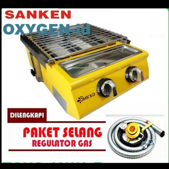 Kompor Sosis Kompor Bakar Kompor Panggang Omicko 2 Tungku