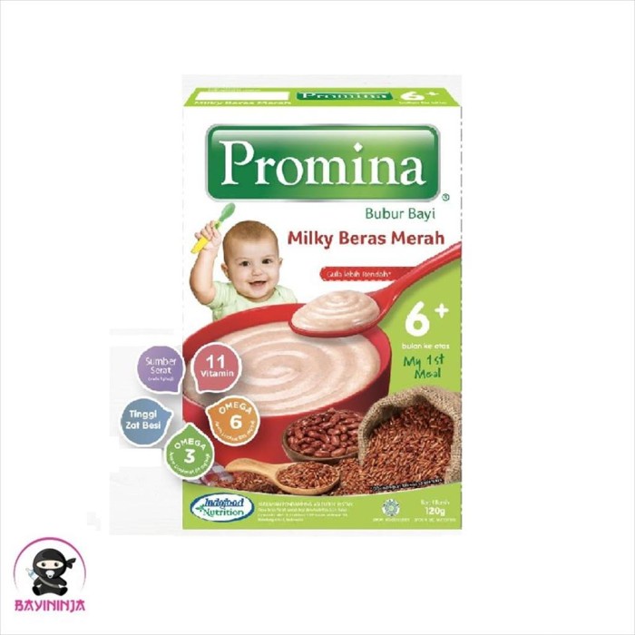 

Promina Bayi 6 To 24 Bulan Milky Merah 120 G