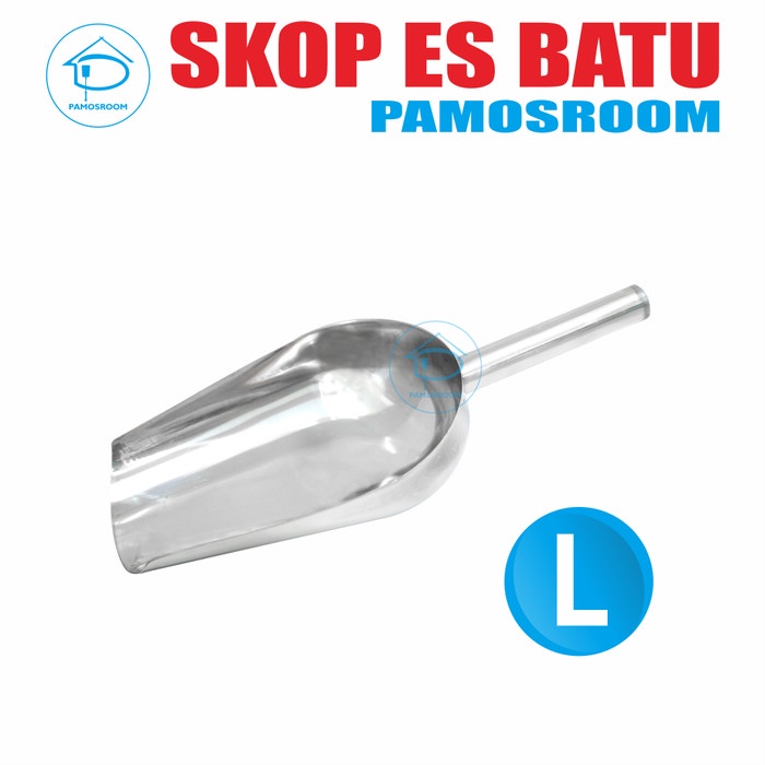 

Pamosroom Skop Es Skop Skop Gula Sendok Es Batu Stainless 27Cm