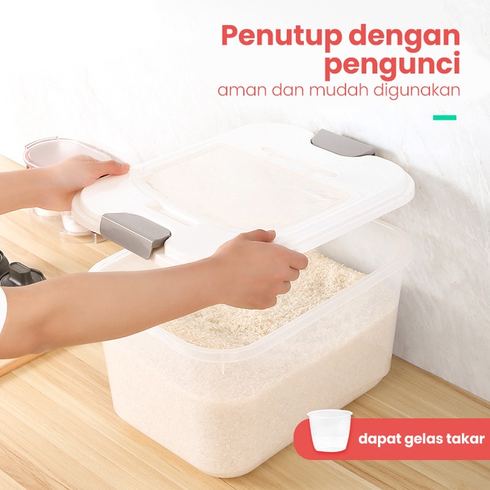 

Megam Tempat Rice 6/12Kg Dispenser Kacang Kotak Hsb130