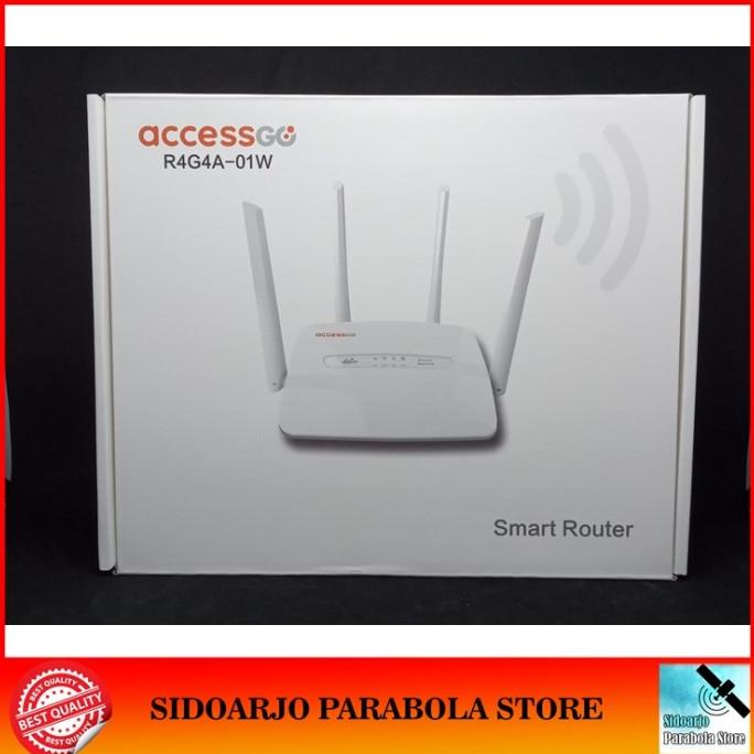 Termurah Accessgo 4G Router Modem Wifi All Jaringan Operator Plus 4 Antena