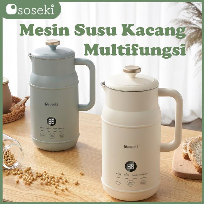 Soseki Soymilk Maker/Mesin Susu Kacang/Blender Multifungsi 600Ml Dreamymine