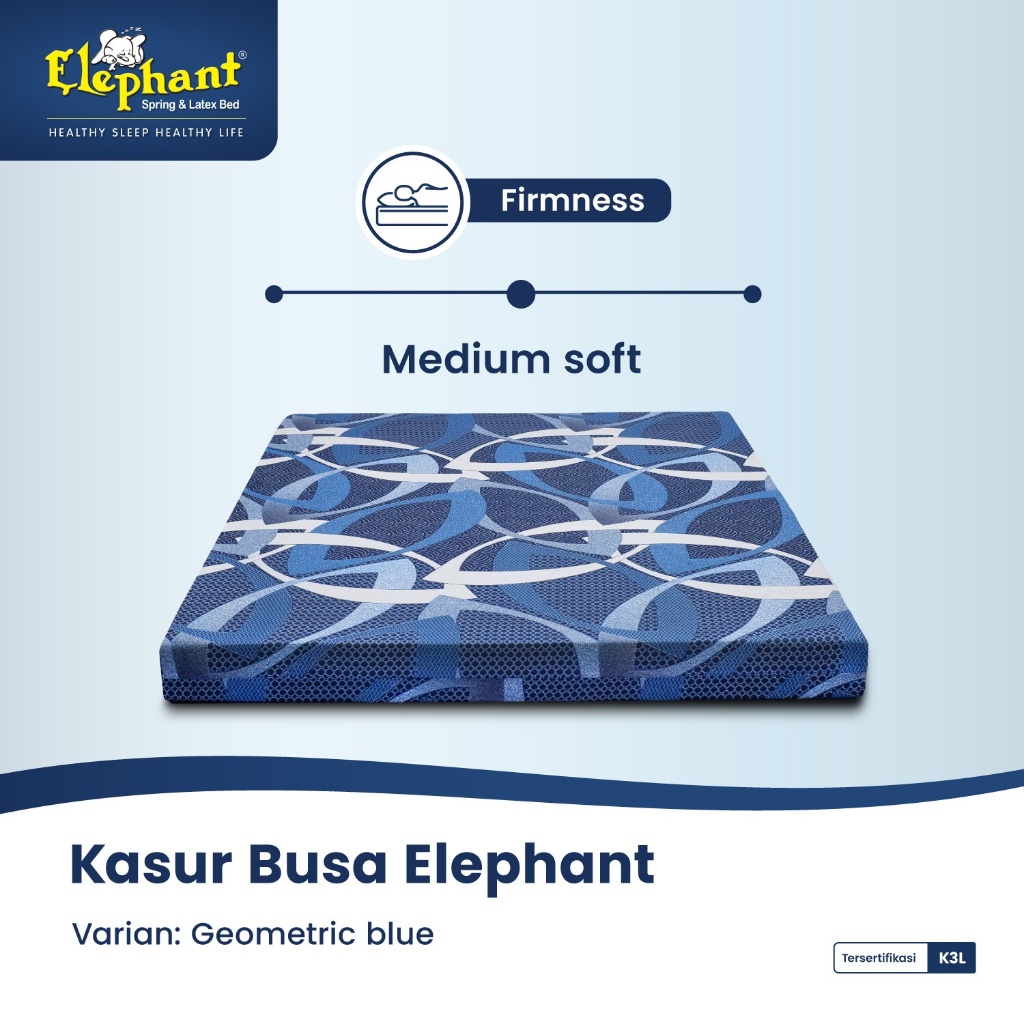 Kasur Busa Elephant Ukuran 90x200x15
