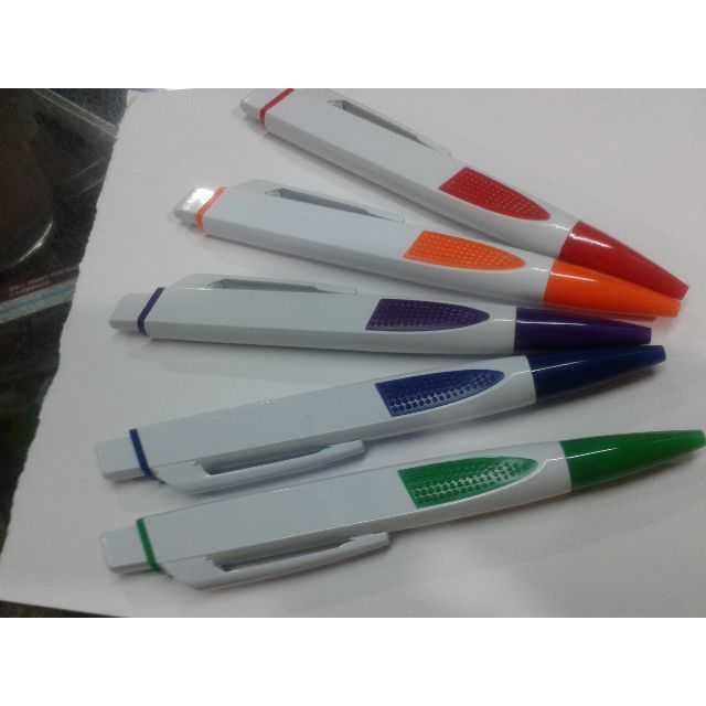 

Souvenir Pulpen Promosi - Pen Gepeng Ujung Warna Pn-434