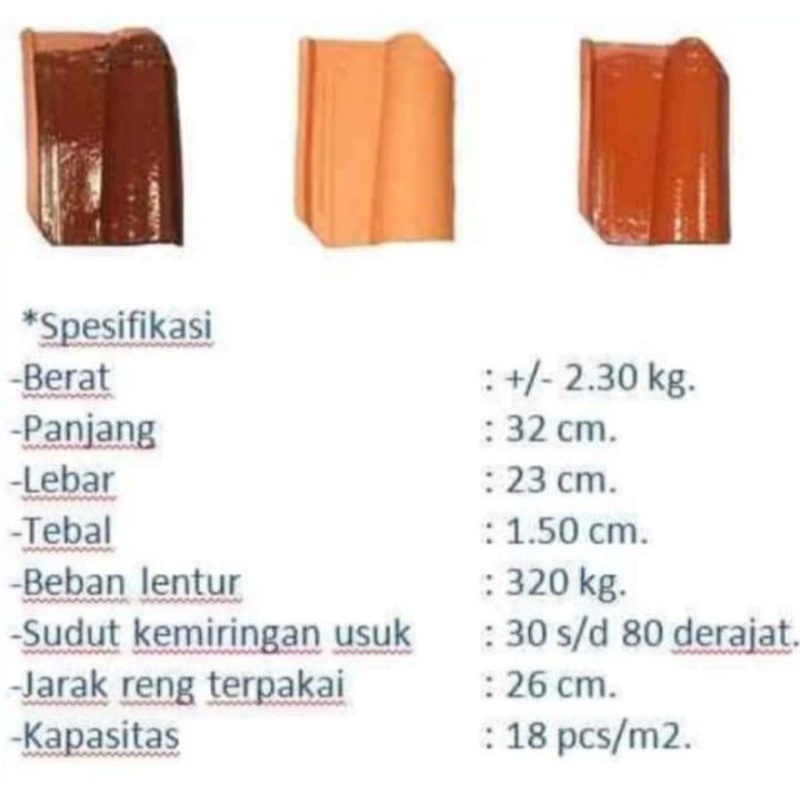 genteng marando Glazur