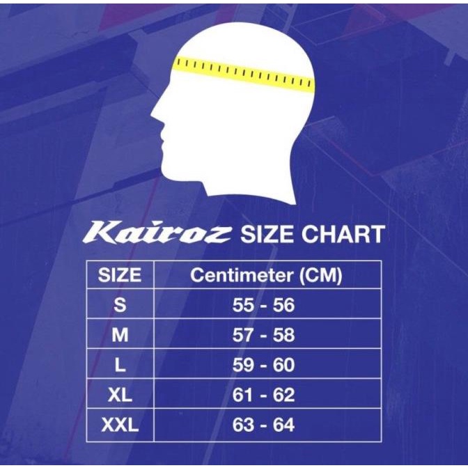 Helm Njs Kairoz Original 100%