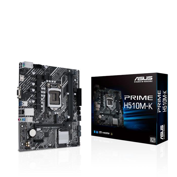 MOTHERBOARD ASUS H510 M-K MAINBOARD H510MK ASUS INTEL 1200 RESMI