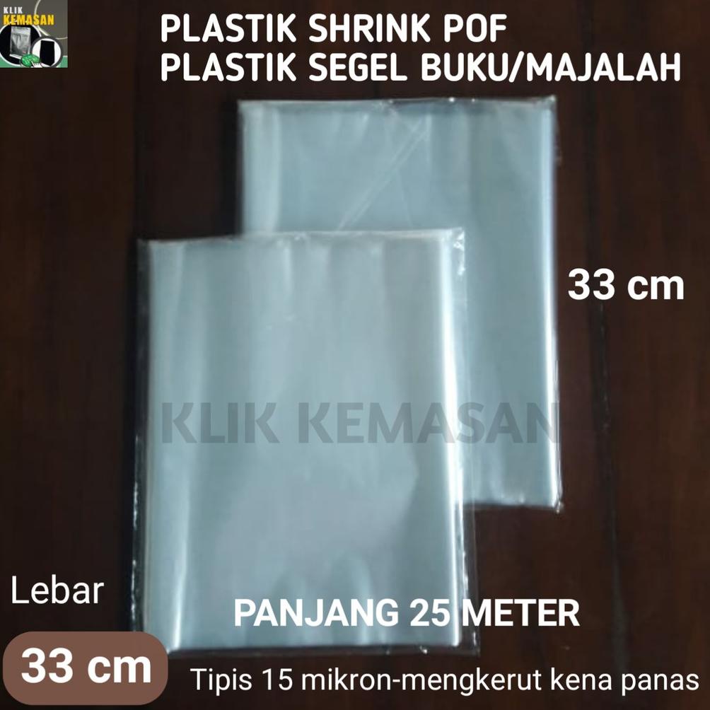 

Flash Sale PLASTIK SHRINK POF 33CM 25METER/PLASTIK SEGEL PLASTIK BUKU MAJALAH ,.