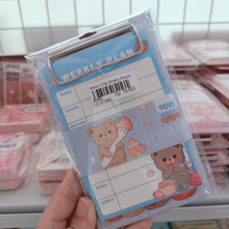 

V2_Memo + Klip Weekly Planner