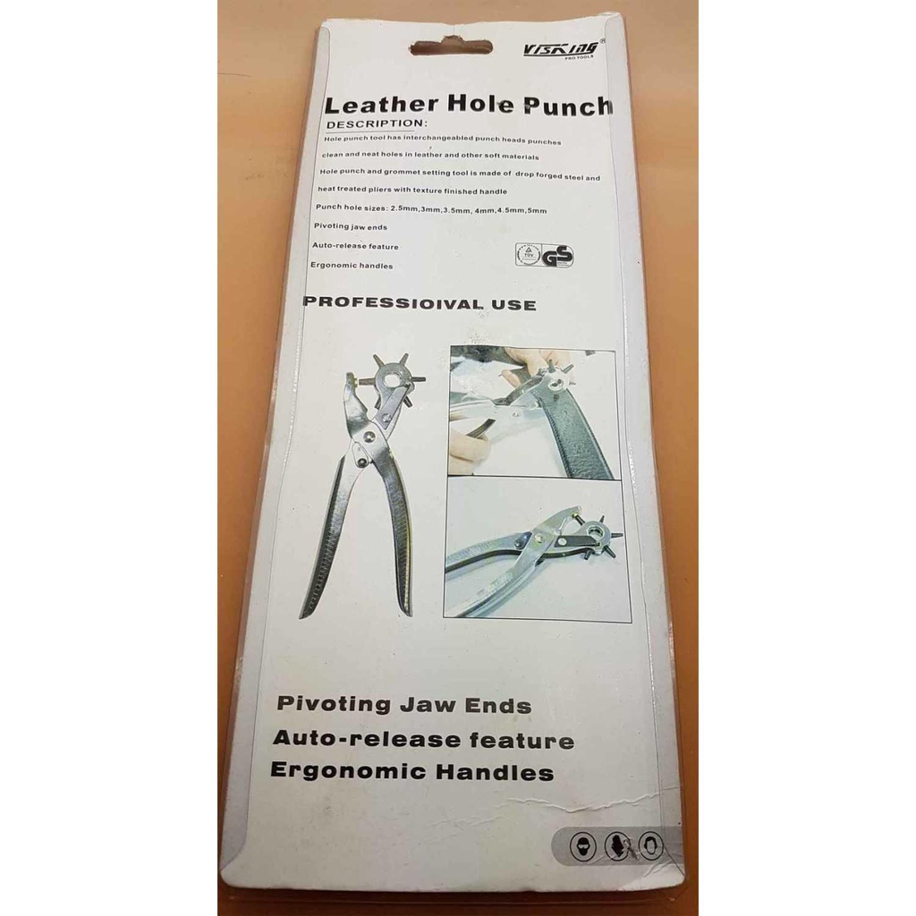 

Pembolong Sabuk Kulit / Leather Hole Free 100 Pcs Eyelets Ds-313