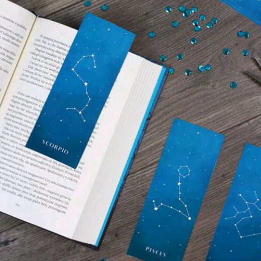 

Bookmark | Pembatas Buku / Novel / Jurnal / Diary Motif Zodiak / 12 Zodiac Bookmark / Pembatas Buku Zodiak
