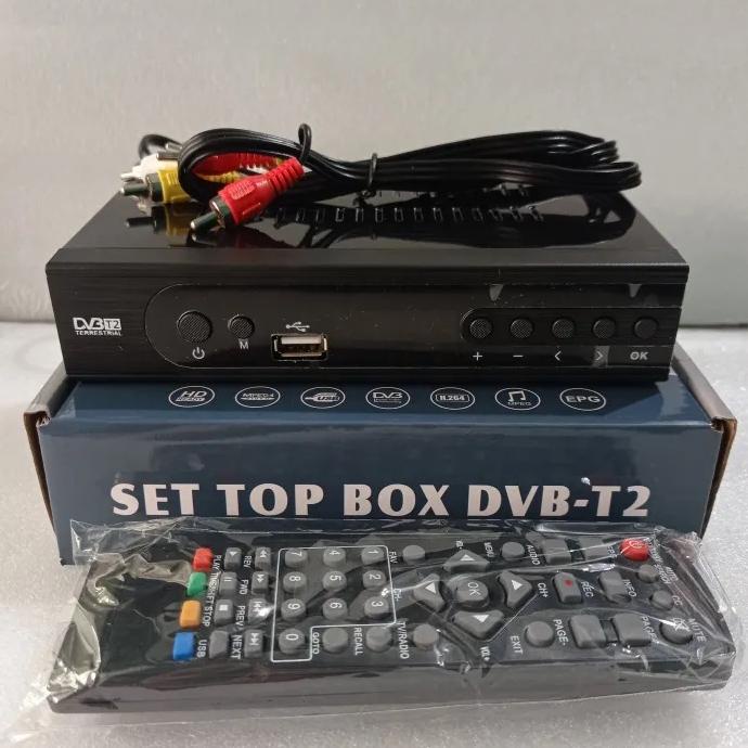 Discount (Bisa Cod) Set Top Box Tv Digital Dvb T2 Full Hd / Termurah Terbaik/ Set Topbox Tv Digital 
