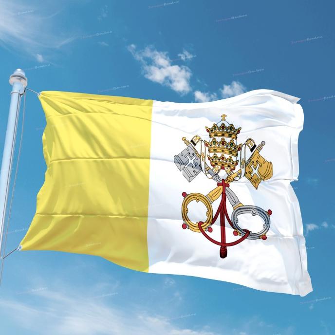 Bendera Vatican / Vatikan