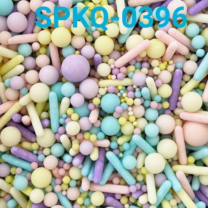 

SPKQ-0396 Sprinkles springkel trimit 250gr mutiara stick pastel