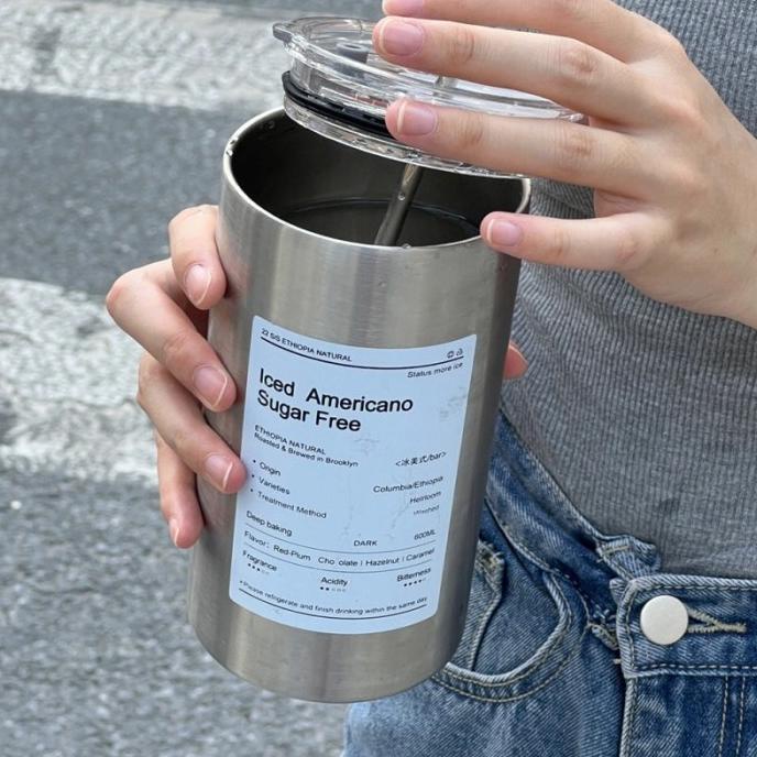 Smart Insulation Cup Cangkir Termos Mini Cangkir Termos Botol