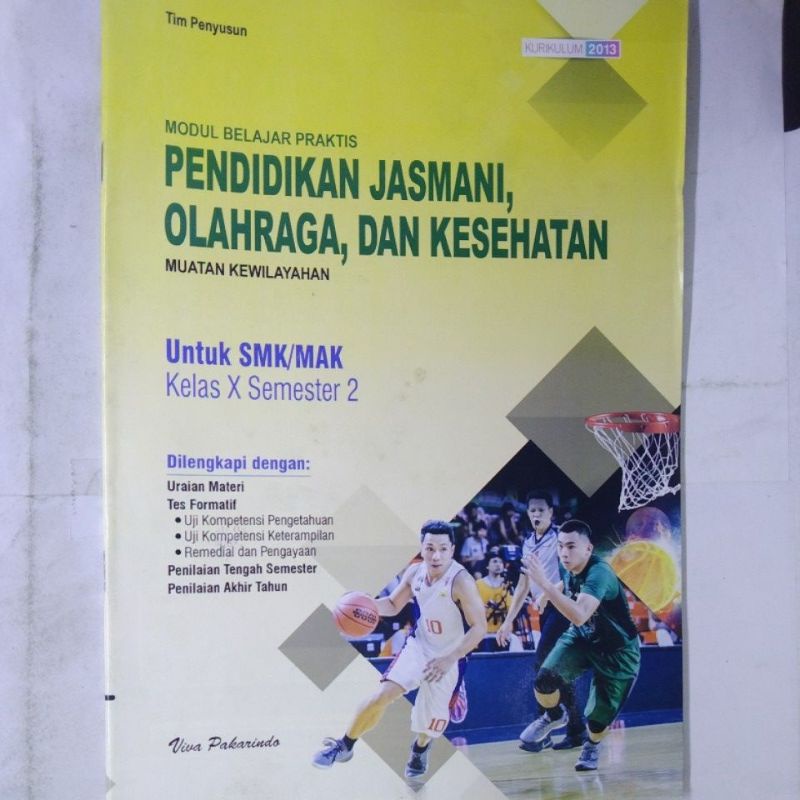LKS SMK PENJASKES PJOK kelas 10 Semester 2 Kurikulum 2013