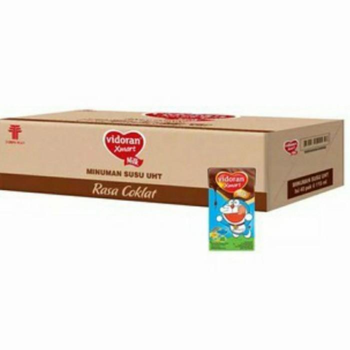 

VIDORAN XMART SUSU COKLAT UHT 115 ML 1 DUS 40 PCS