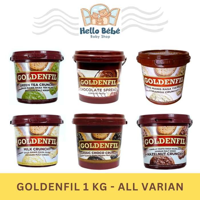 

GOLDENFIL DARK CHOCO CRUNCHY 1 KG SELAI COKLAT CRUNCIE