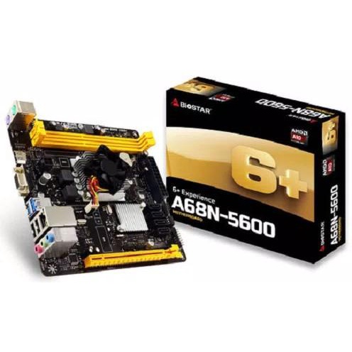 Motherboard Biostar A68N-5600 Micro-ATX untuk Prosesor AMD A-series/Athlon