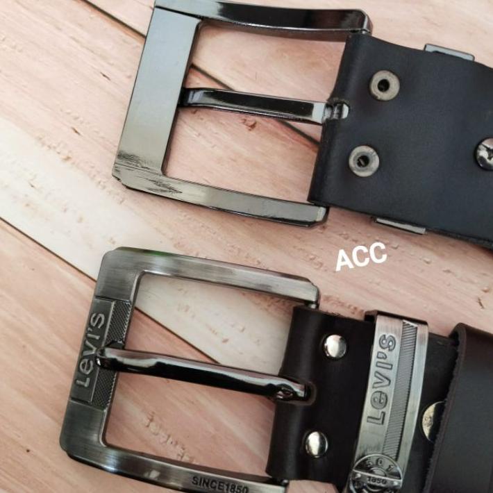 Ikat Pinggang Kulit /Ikat Pinggang Kulit Garut/Ikat Pinggang Pria/ Gesper Kulit Selapis