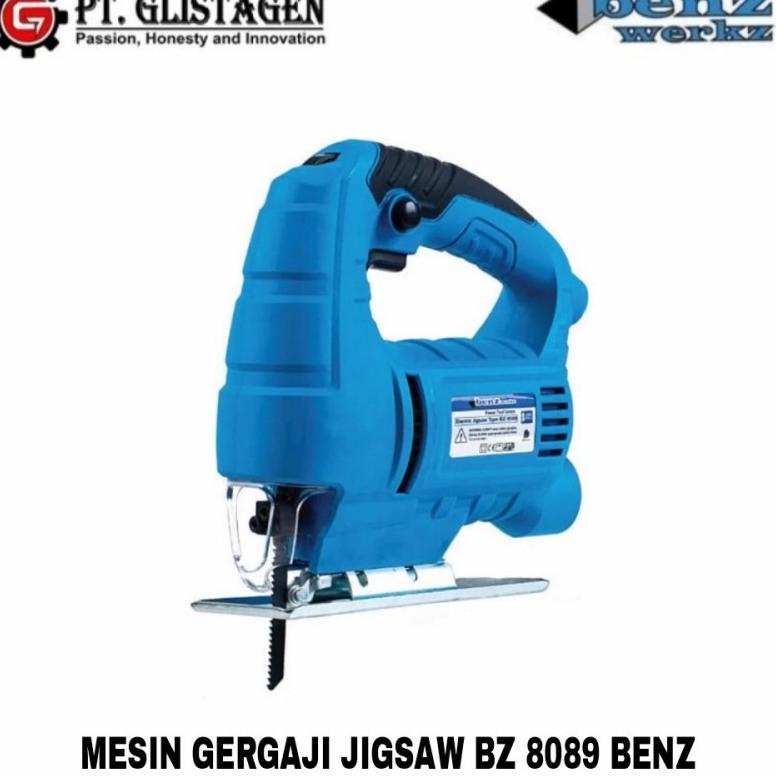 Gergaji Benz Bz-8089 Free 2 Mata Pisau /Gergaji Jigsaw Triplek Potong Kayu Gergaji Listrik Jig Saw