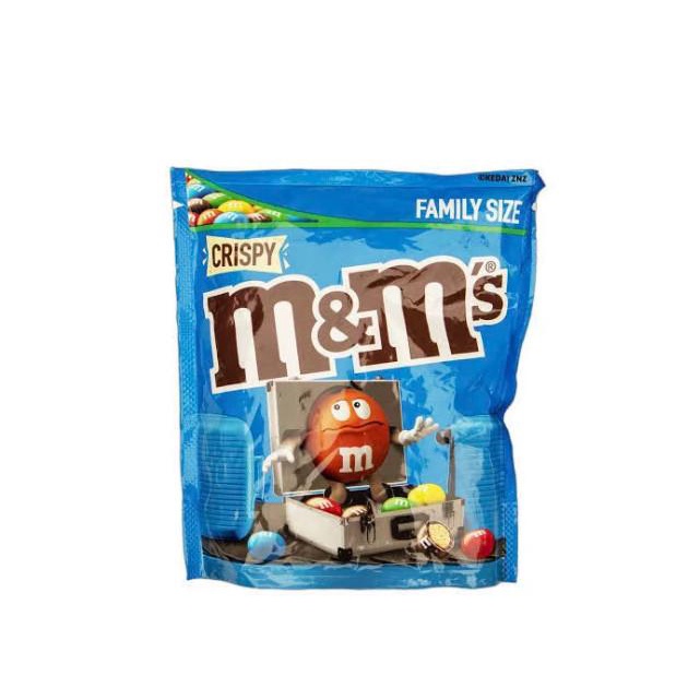 

COKLAT M&MS CRISPY FAMILY SIZE M&M'S